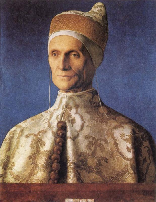Portrait of Doge Leonardo Loredan, Gentile Bellini